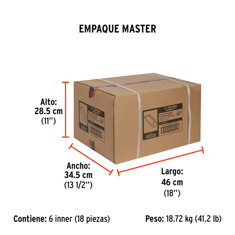 Arco 12' profesional extra pesado de 1 kg, Truper Expert | ATX-12 | 10232
