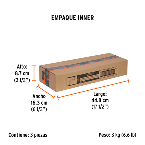 Arco 12' profesional extra pesado de 1 kg, Truper Expert | ATX-12 | 10232