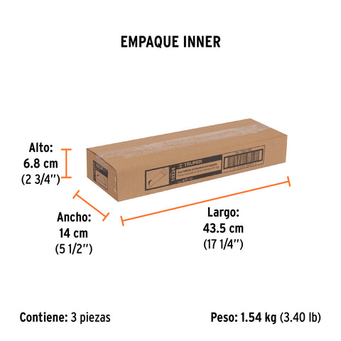 Arco 12' profesional tubular de acero para segueta, Truper | ATT-12 | 10234