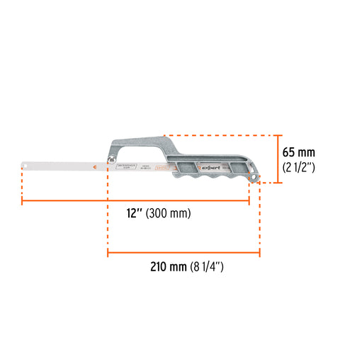 Mini arco 12' de aluminio para segueta, Truper | MAT-12 | 10236