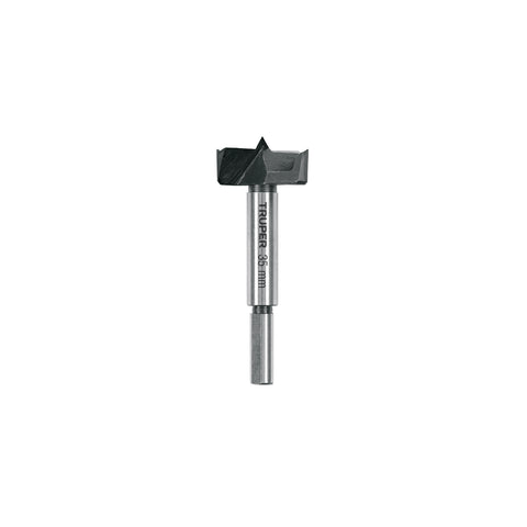 Broca forstner 35 mm para madera, TRUPER | BFM-35 | 102372