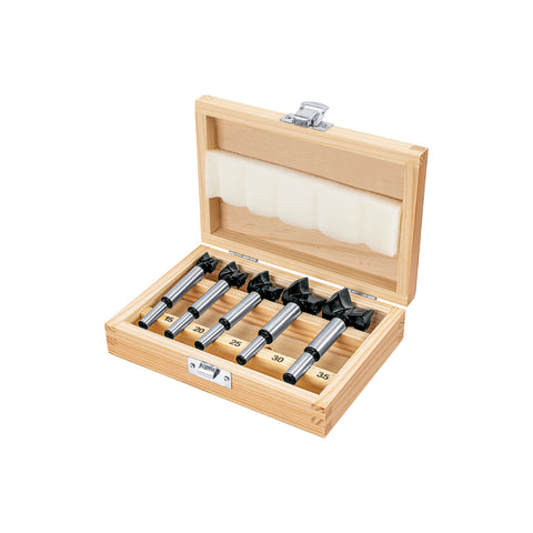 Juego de 5 brocas forstner para madera, TRUPER | JBFM-5 | 102373