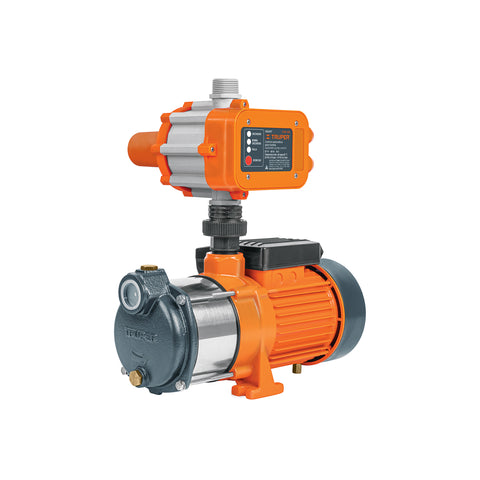 Bomba presurizadora multietapas 3/4 HP con control, Truper | PREM-3/4 | 102385