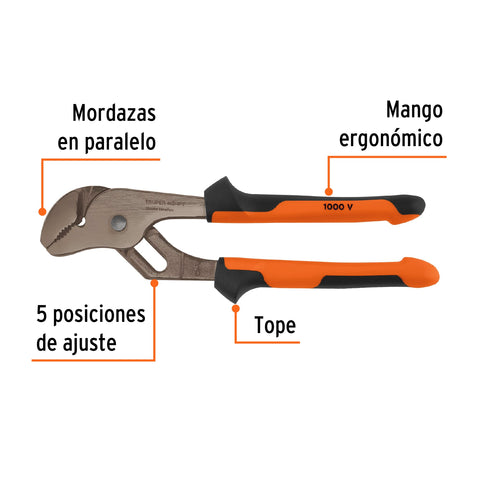 Pinzas de extensión 8' mango Comfort Grip, Truper Expert | PEX-8X | 102393
