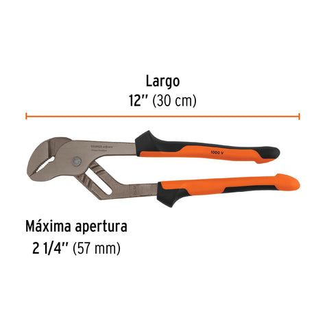 Pinzas de extensión 12' mango Comfort Grip, Truper Expert | PEX-12X | 102394