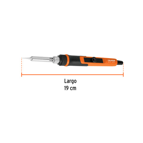 Kit soldadura electrónica con cautín de 25 W, temp regulable | CAU-25ERK | 102424