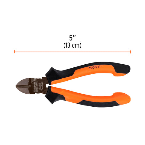 Pinza corte diagonal 5' alta palanca, Comfort Grip, Expert | T202-5X | 102427