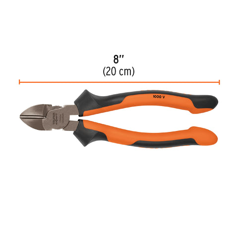 Pinza corte diagonal 8' alta palanca, Comfort Grip, Expert | T202-8X | 102428