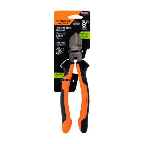 Pinza corte diagonal 8' alta palanca, Comfort Grip, Expert | T202-8X | 102428