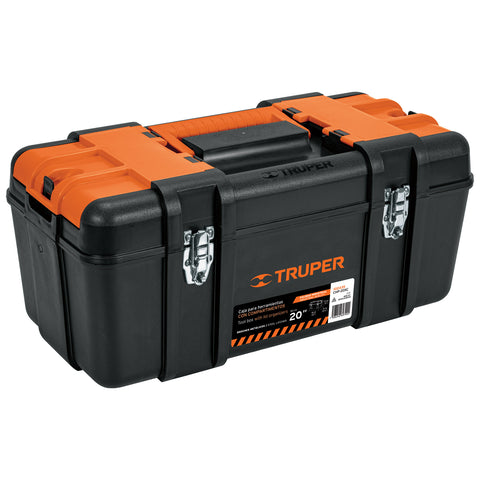 Caja para herramienta 20' c/compartimentos,broches metálicos | CHP-20XC | 102435