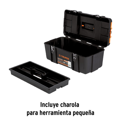 Caja para herramienta 20' c/compartimentos,broches metálicos | CHP-20XC | 102435