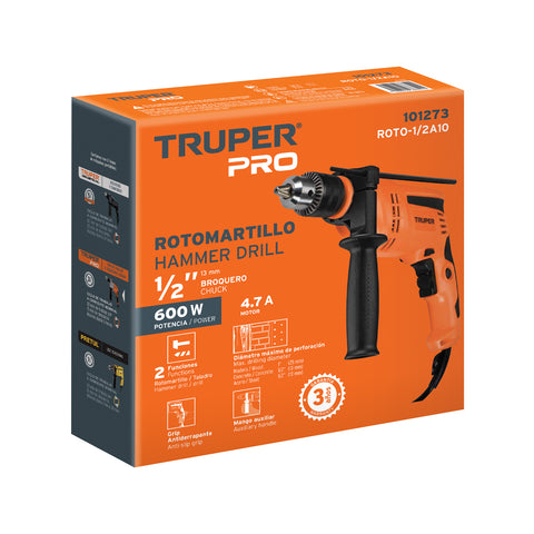 Caja de empaque de repuesto para ROTO-1/2A10, Truper | CJ-ROTO-1/2A10 | 102479