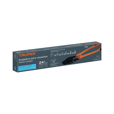 Suajadora 24' para casquillos con cortador de cable, Truper | SUCA-24 | 102487
