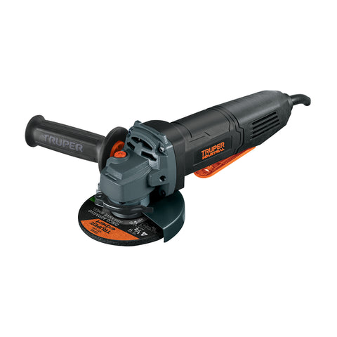 Esmeriladora 4-1/2', 850 W, int. paleta, TRUPER INDUSTRIAL | ESMA-4580PN | 102496