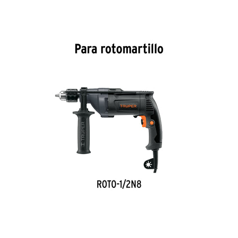 Caja de empaque de repuesto para ROTO-1/2N8, Truper | CJ-ROTO-1/2N8 | 102507