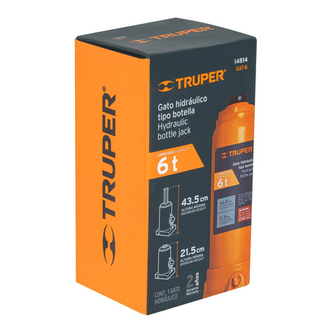 Caja de empaque de repuesto para GAT-6, Truper | CJ-GAT-6 | 102517