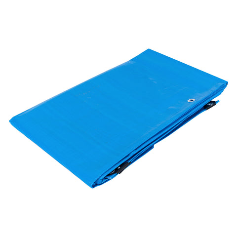Lona de polietileno reforzada 3 x 5 m, azul, 180g/m2, TRUPER | LT-35Z | 102548