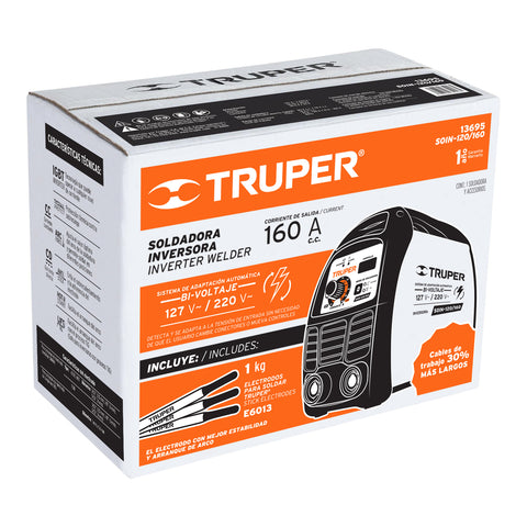 Caja de empaque de repuesto para SOIN-120/160, Truper | CJ-SOIN-120/160 | 102556