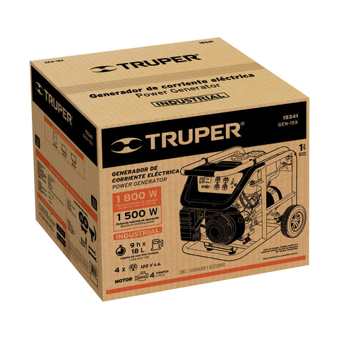 Caja de empaque de repuesto para GEN-15X, Truper | CJ-GEN-15X | 102593
