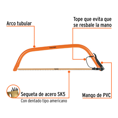 Arco jardinero tubular de 30', Truper | AJT-30 | 10260