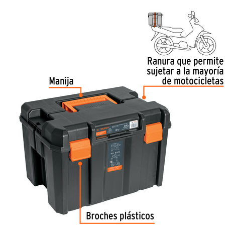 Caja para herramienta, profunda de 17'x12', TRUPER | CHA-1712 | 102643