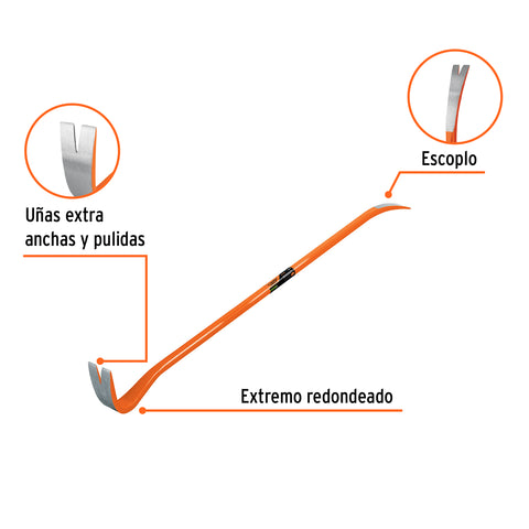 Barreta de uña de 7/8' x 105 cm, Truper Expert | BU-105X | 102672