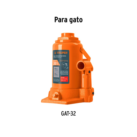 Caja de empaque de repuesto para GAT-32, Truper | CJ-GAT-32 | 102690