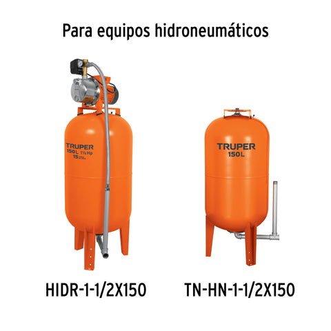 Membrana para hidroneumatico HIDR-1-1/2X150, TRUPER | M-HN-1-1/2X150 | 102713