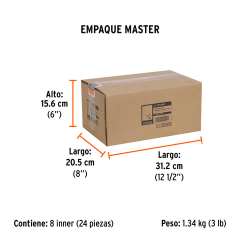 Broca para router, redondeado, 5/8' con balero, Truper | BROU-RD5/8X | 102726