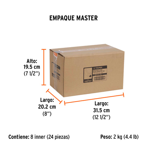 Broca para router, pecho paloma, 1-1/4' con balero, Truper | BROU-PP1-1/4X | 102727