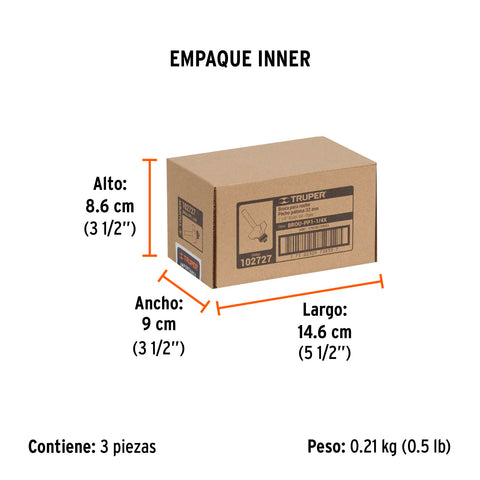Broca para router, pecho paloma, 1-1/4' con balero, Truper | BROU-PP1-1/4X | 102727