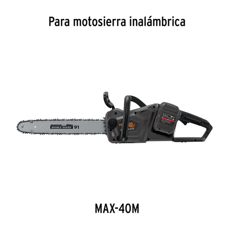 Barra de repuesto 16' p/motosierra MAX-40M, TRUPER MAX | BAMO-MAX-40M | 102771
