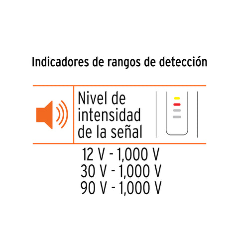 Probador de voltaje sin contacto de doble rango, Truper | PROVO-5 | 102882