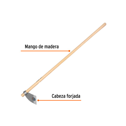 Azadón Lane No. 2 de 2.0 lb, mango madera de 54', TRUPER | AL-2MM | 102917