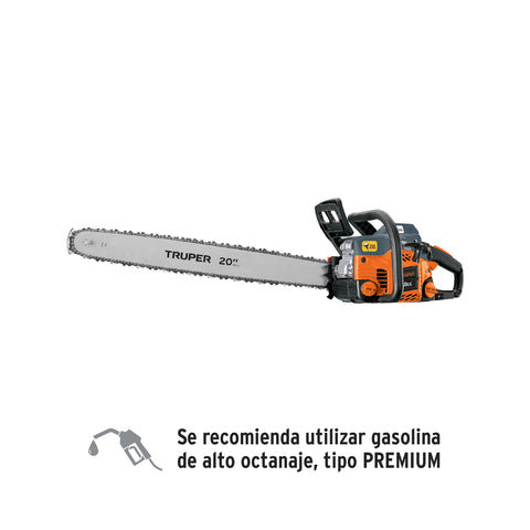 Motosierra 50 cc a gasolina con barra de 20', Truper | MOT-5020 | 102921