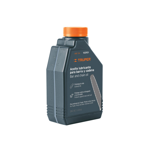 Aceite lubricante para barra y cadena de motosierra, TRUPER | ABC-34 | 102931