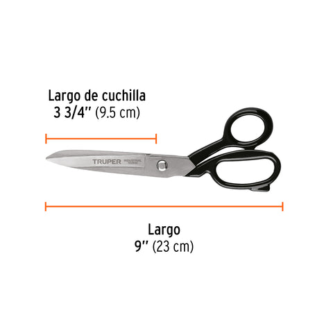 Tijera 9' industrial para sastre, TRUPER | TI-9 | 102944