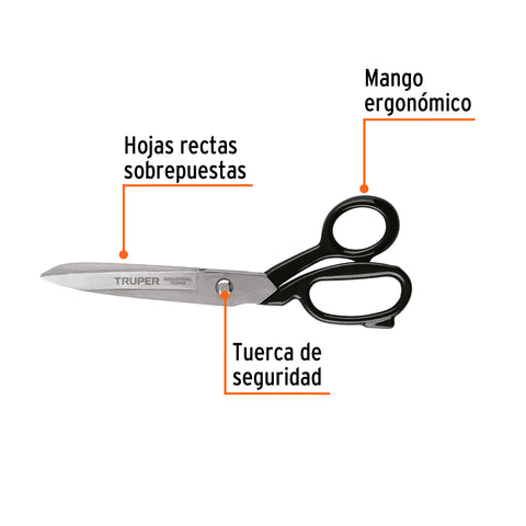 Tijera 9' industrial para sastre, TRUPER | TI-9 | 102944