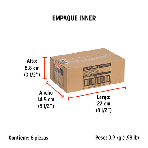Terminal p/batería con interruptor switch, Truper | TEBA-5 | 102947