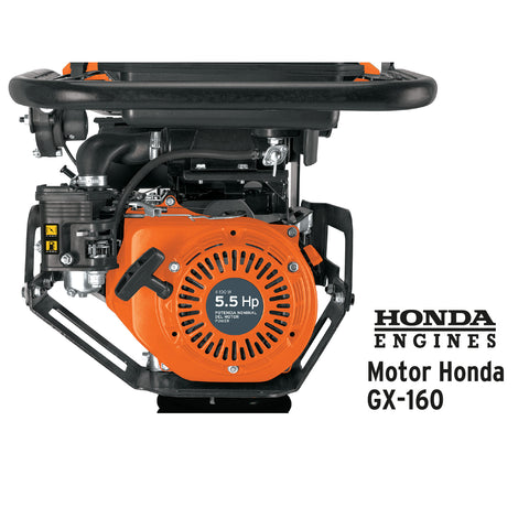 Bailarina compactadora 5.5 HP, motor Honda GX160, Truper | BAI-55 | 102971