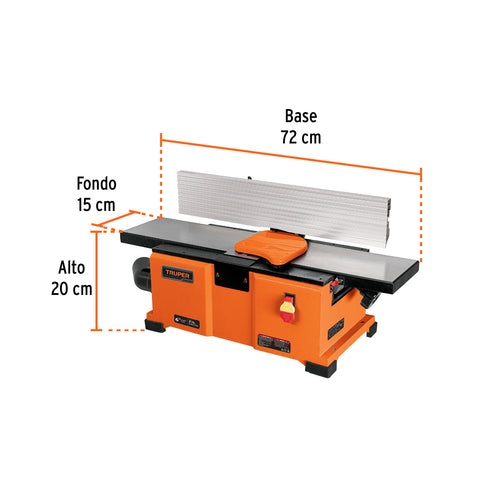 Canteadora de banco 6', 2 HP (1500 W), TRUPER | CANT-6B | 102973