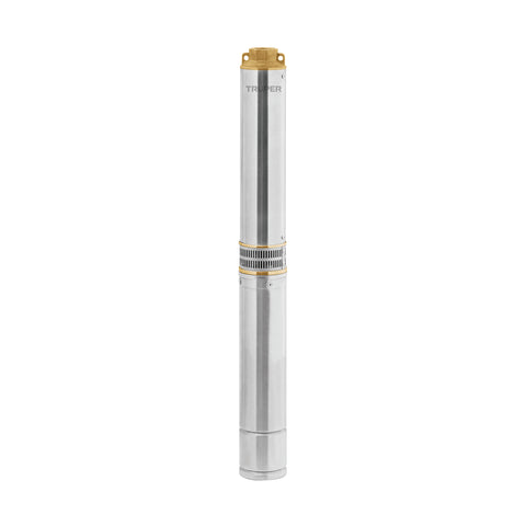 Bomba sumergible tipo bala, 1-1/2HP, agrícola, 220V, TRUPER | BOS-1-1/2LM-2 | 102976