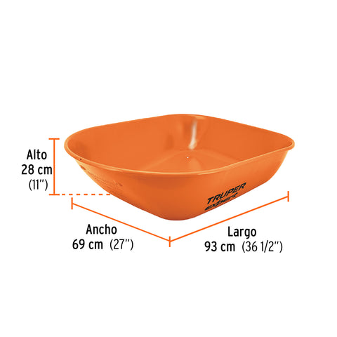 Concha metálica para carretilla CAT- 50X, TRUPER EXPERT | CO-50X | 102993