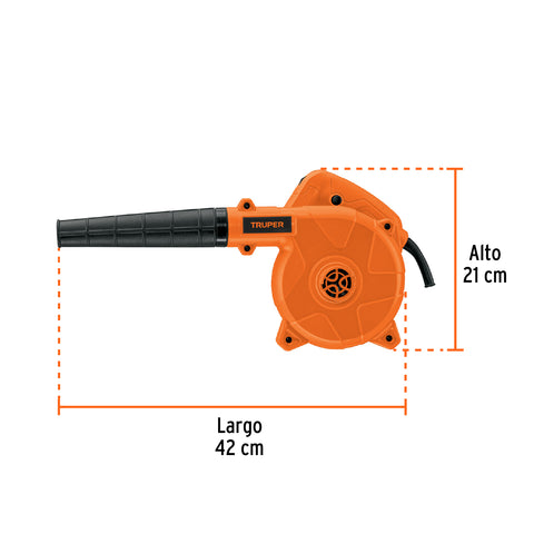 Sopladora/Aspiradora eléctrica 650 W, Truper | SOPLA-650 | 103019