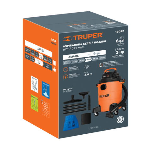 Caja de empaque de repuesto para ASP-06, Truper | CJ-ASP-06 | 103126