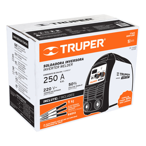 Caja de empaque de repuesto para SOIN-250, Truper | CJ-SOIN-250 | 103148