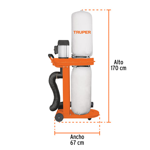Colector de polvo 1 HP, Truper | COPO-1 | 103164