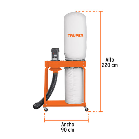 Colector de polvo 2 HP, Truper | COPO-2 | 103165