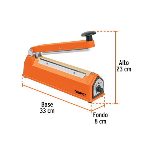 Selladora térmica 20 cm, 300 W, Truper | SETE-20 | 103189