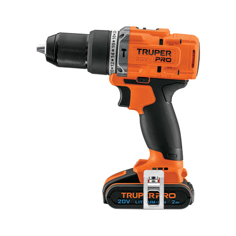 Rotomartillo 1/2', 20V, 1 batería 2Ah, TRUPER PRO | ROTI-20A2 | 103247